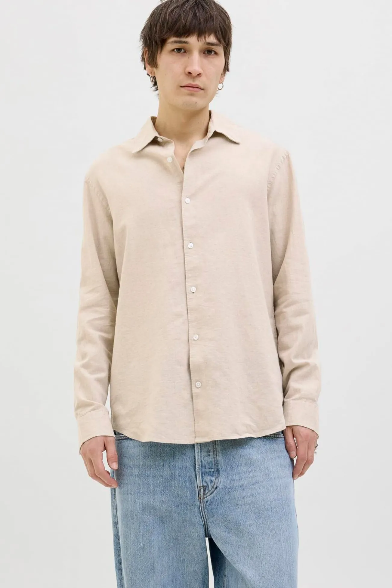 Camisa com ajuste confortável