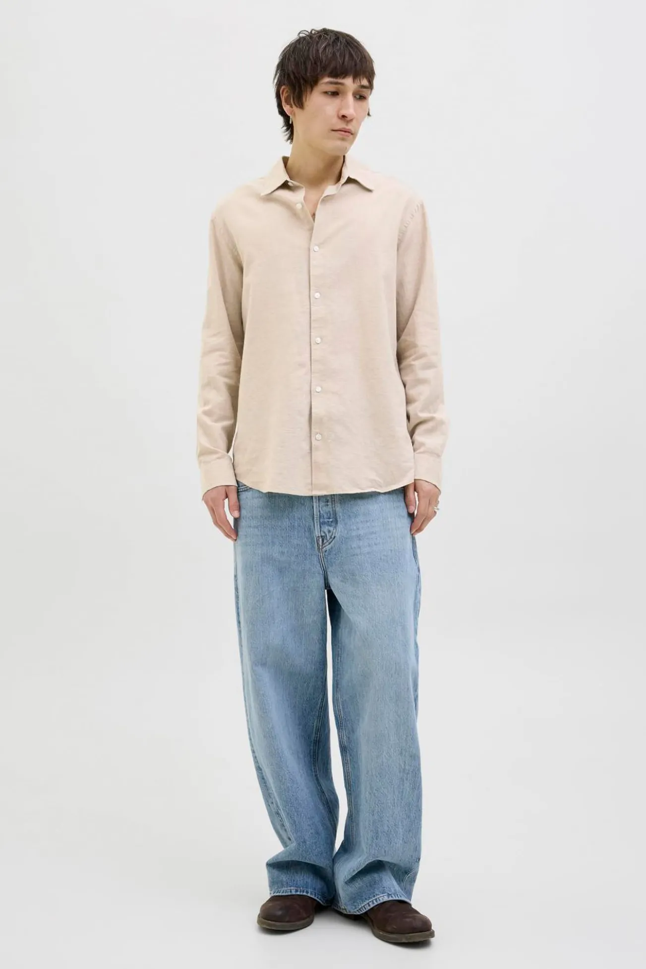 Camisa com ajuste confortável