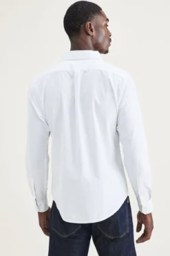 Camisa com botões de corte slim Icon