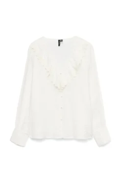 Camisa com gola folho