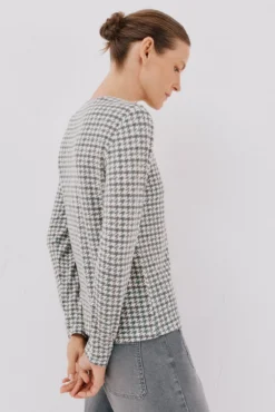 Camisa de caixa de botões