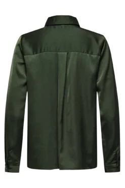 camisa de cetim