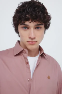Camisa de flanela com cotoveleiras