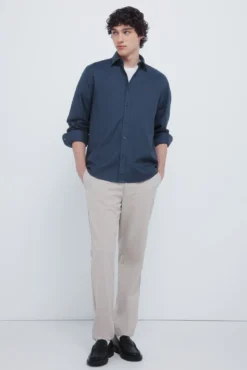 Camisa de flanela com cotoveleiras