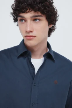Camisa de flanela com cotoveleiras
