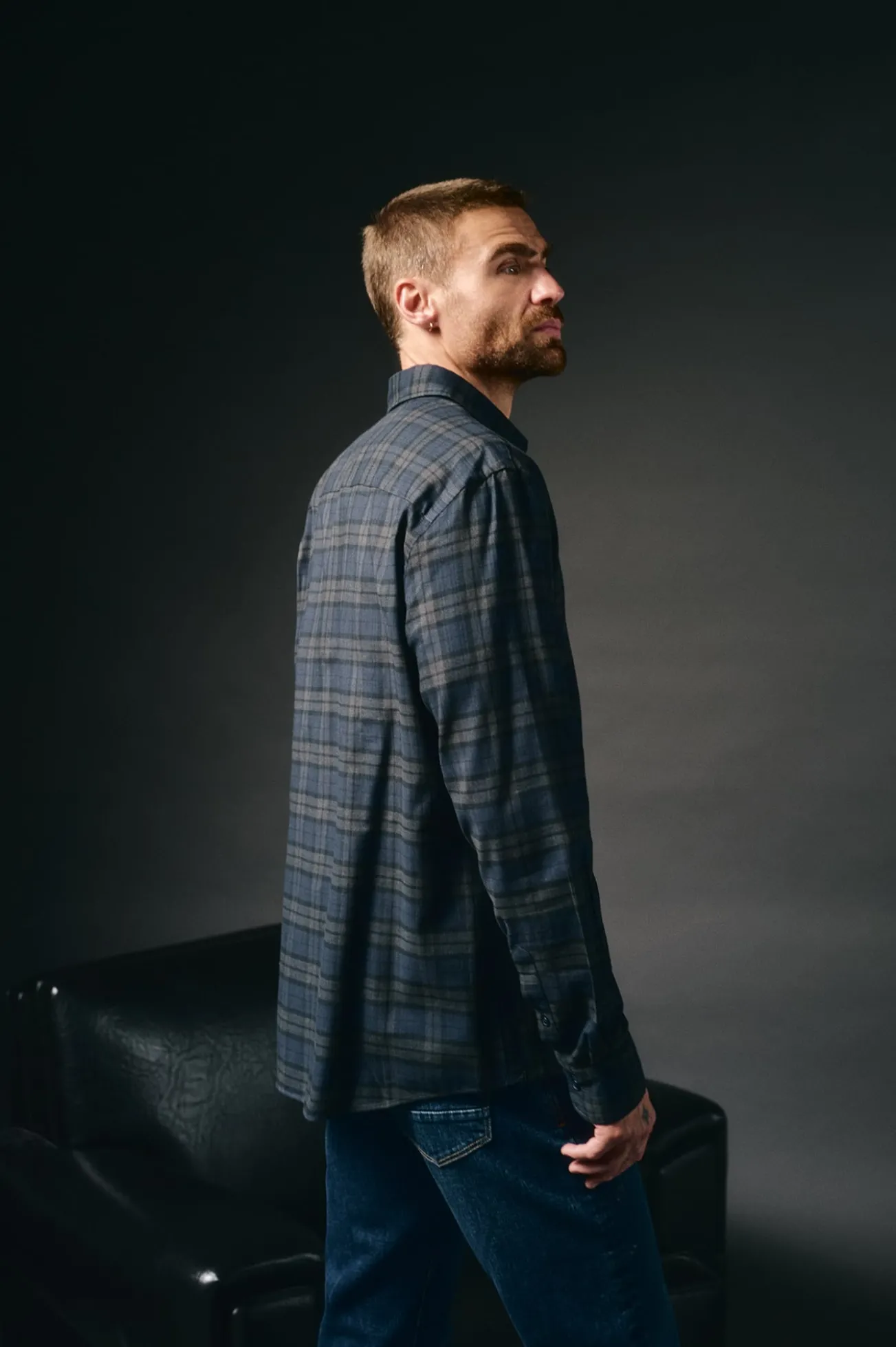 Camisa de flanela xadrez