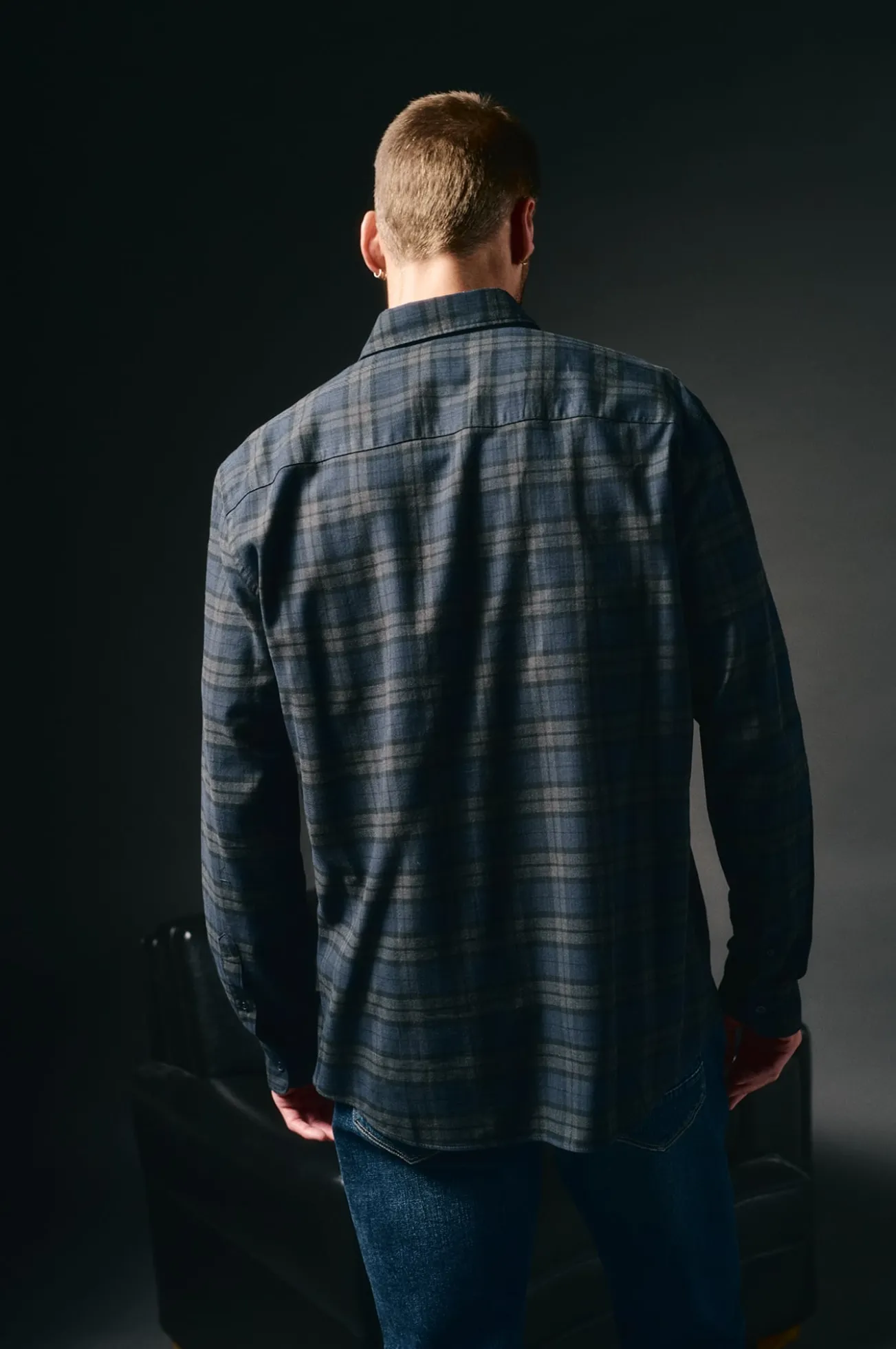 Camisa de flanela xadrez