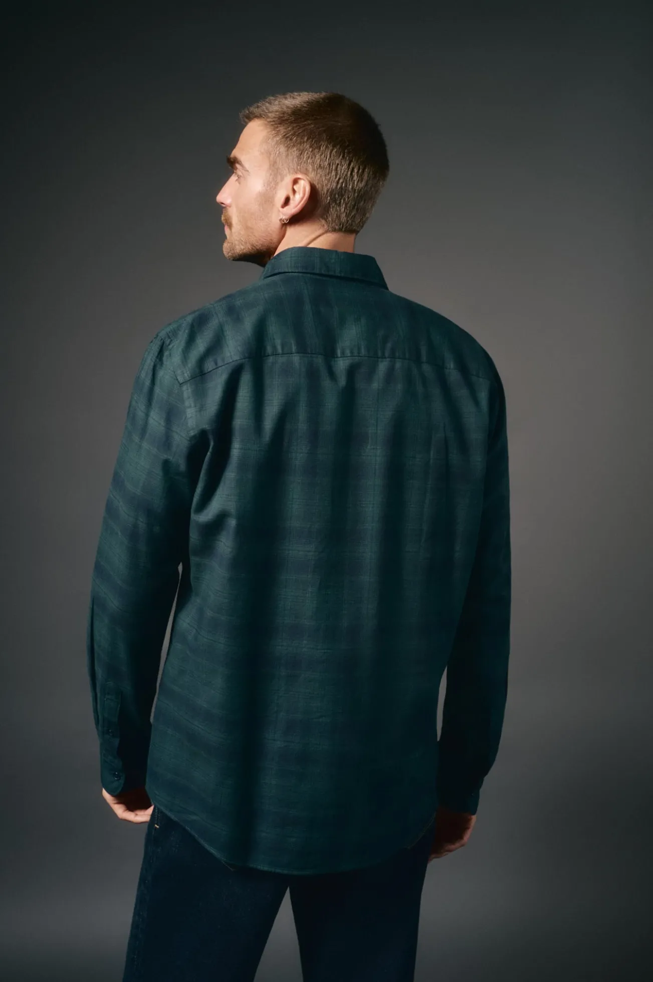 Camisa de flanela xadrez