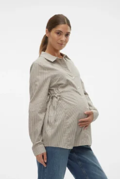 Camisa de manga comprida maternity
