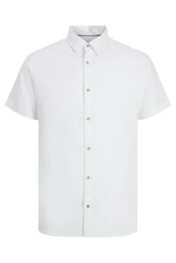 Camisa de manga curta com ajuste relaxado