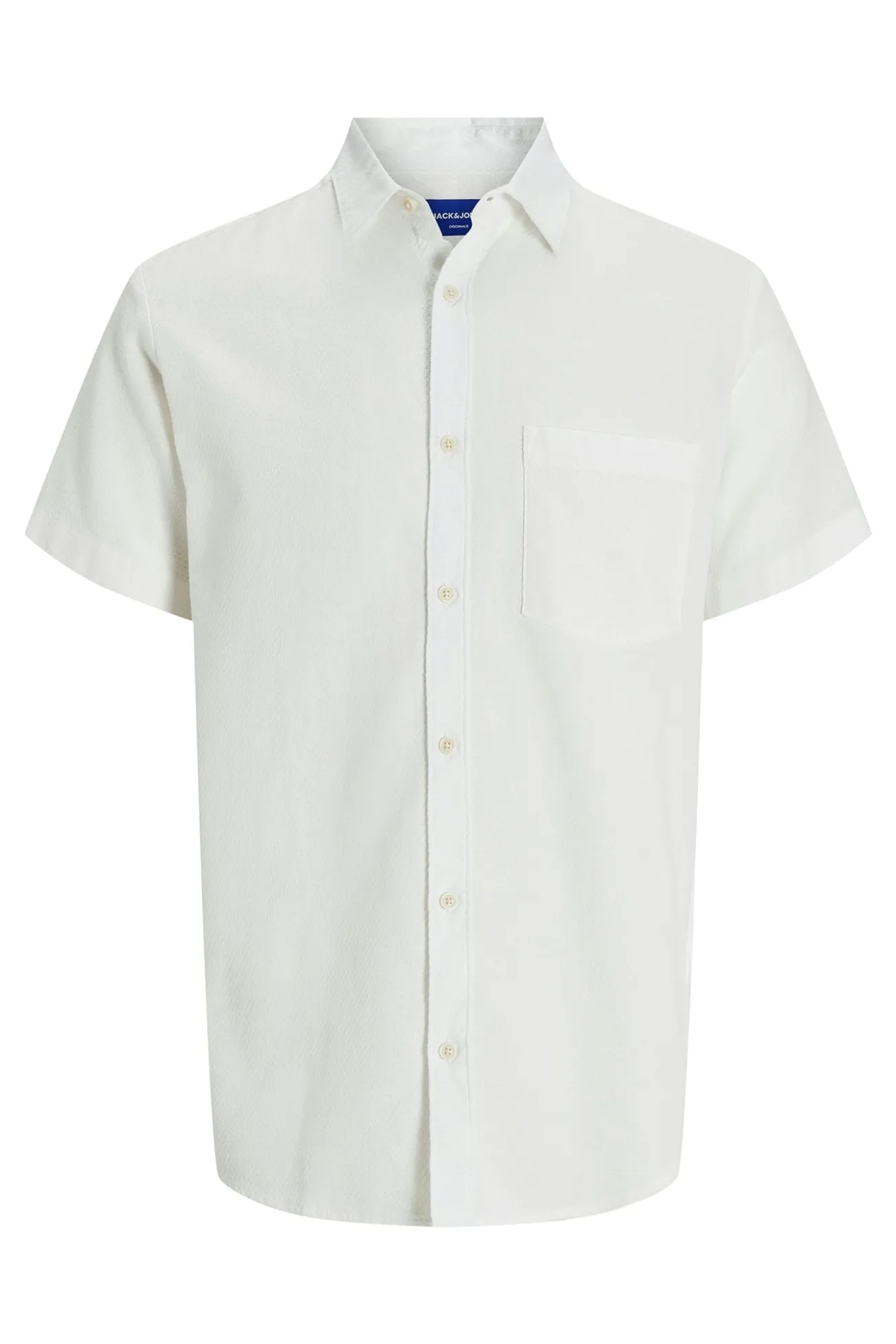 Camisa de manga curta com ajuste relaxado