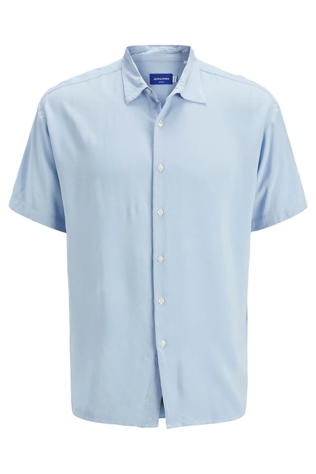 Camisa de manga curta com ajuste relaxado