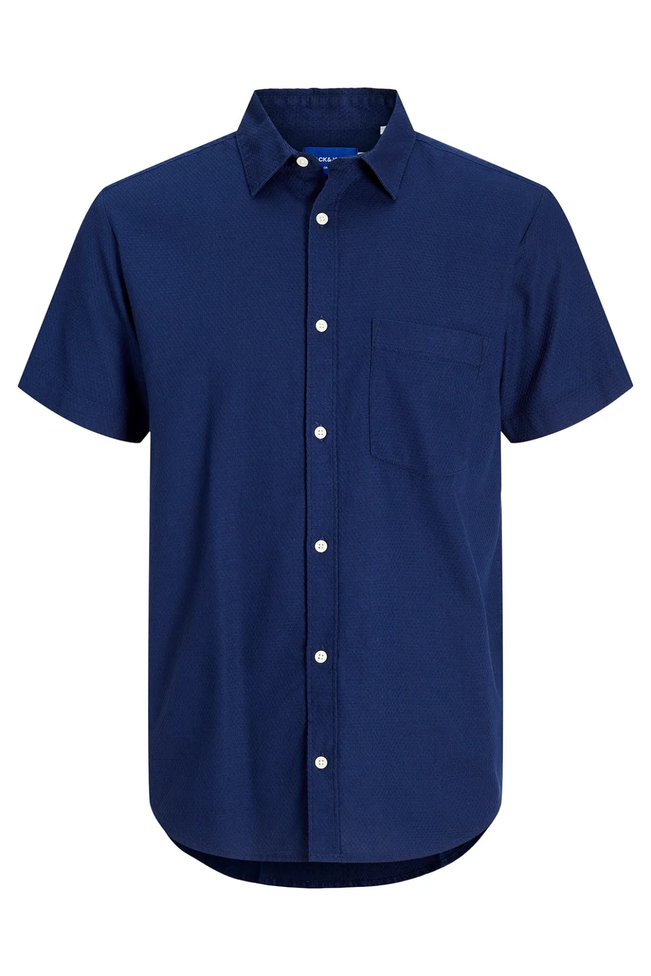 Camisa de manga curta com ajuste relaxado