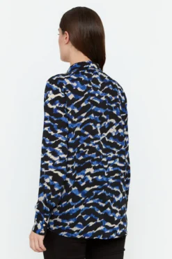 Camisa de mulher estampada
