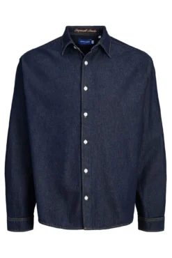 Camisa denim PLUS de corte regular