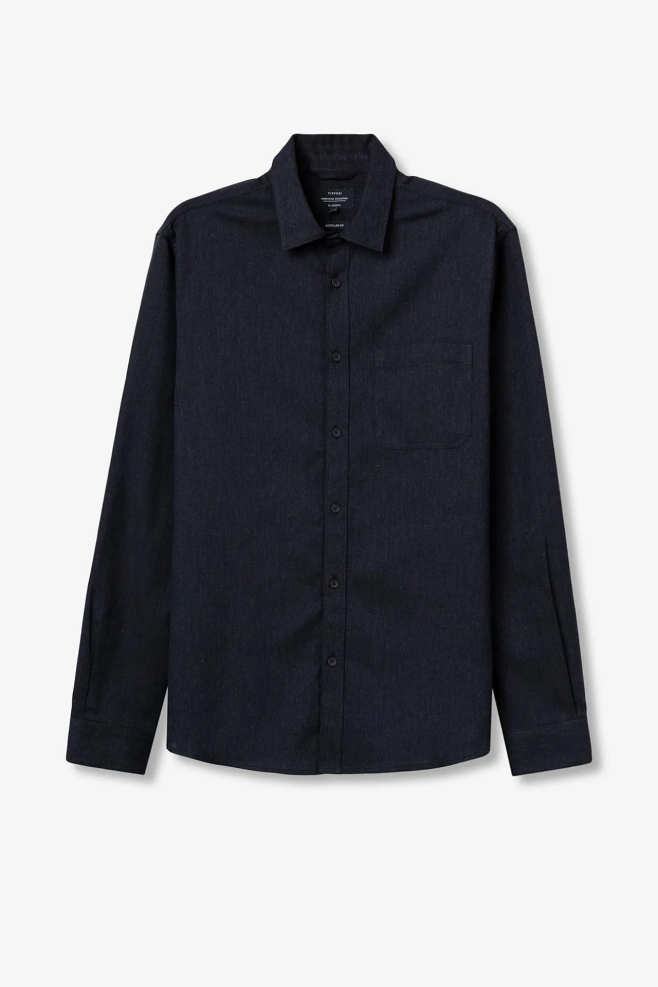 Camisa de popeline normal