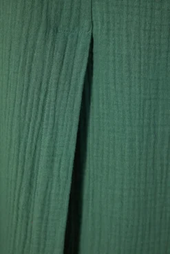 Camisa de praia verde