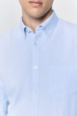 Camisa de sarja com corte relaxado