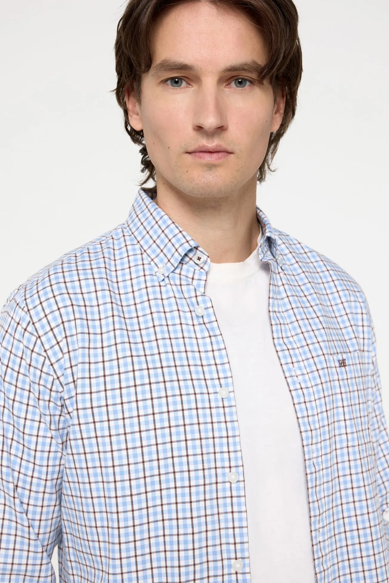 Camisa de sarja xadrez PdH