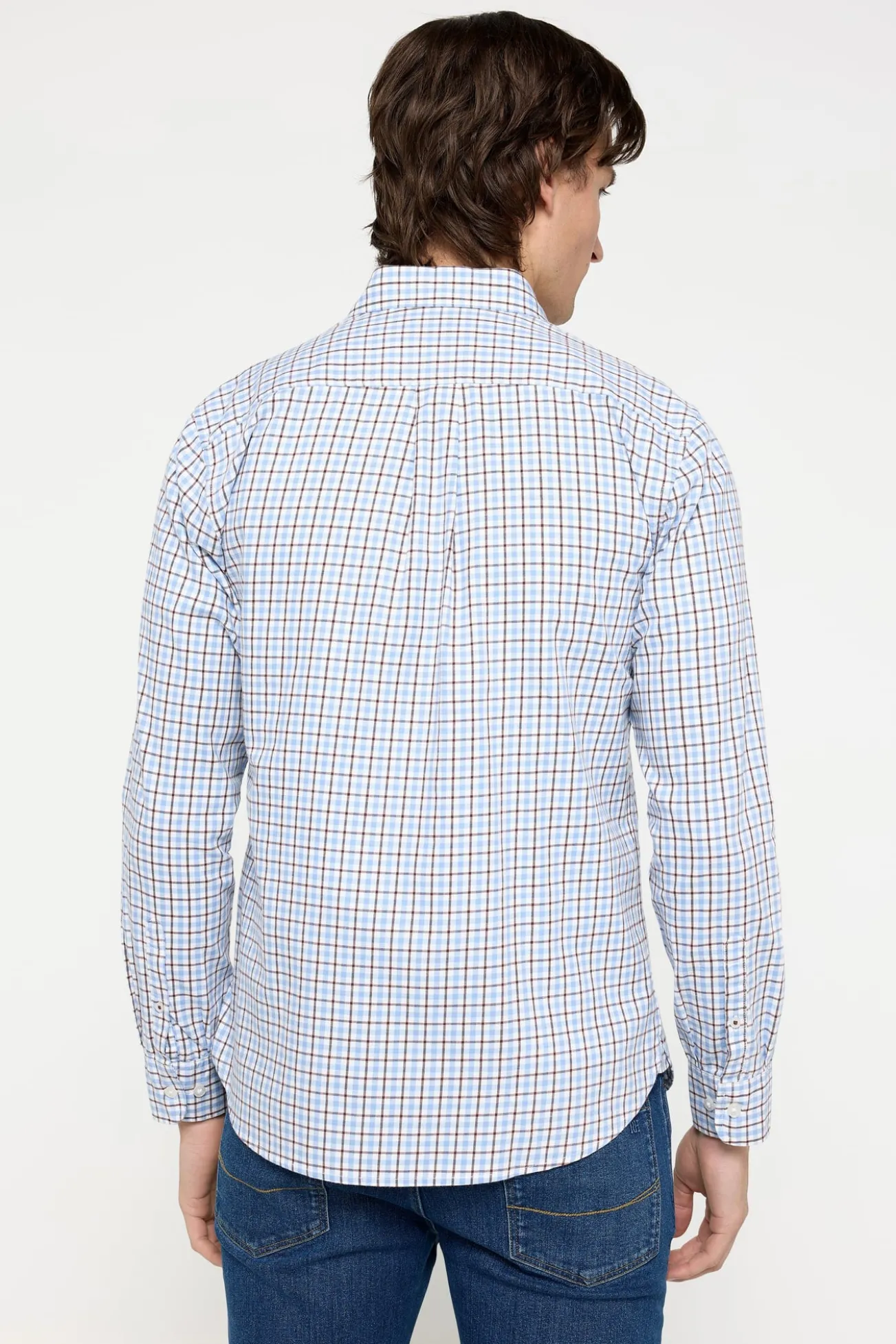 Camisa de sarja xadrez PdH