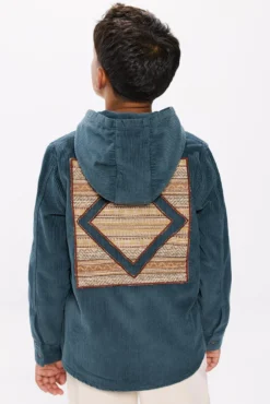 Camisa de veludo veludo menino