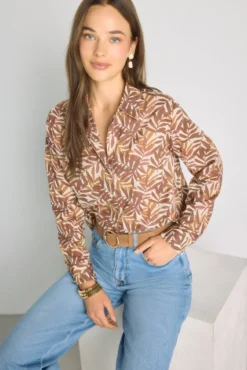 Camisa estampada