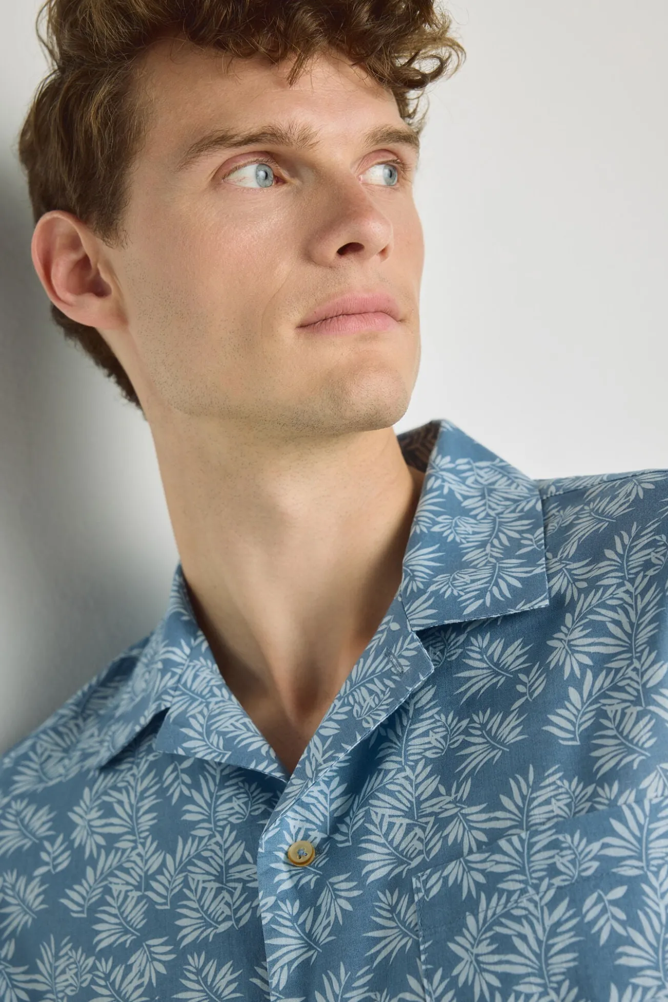 Camisa estampada de manga curta