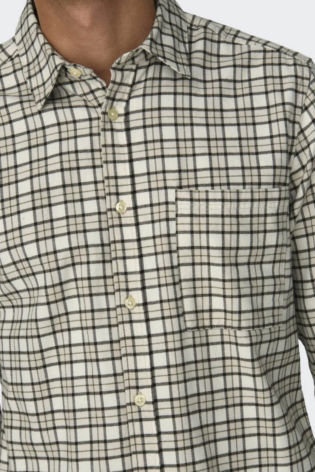 Camisa estampado quadrados