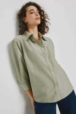 Camisa gola camiseira