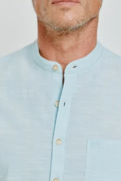 Camisa gola mao manga curta