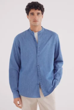 Camisa jeans mao