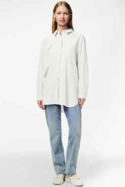 Camisa longa oversized