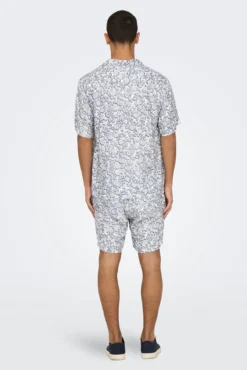Camisa manga curta estampada