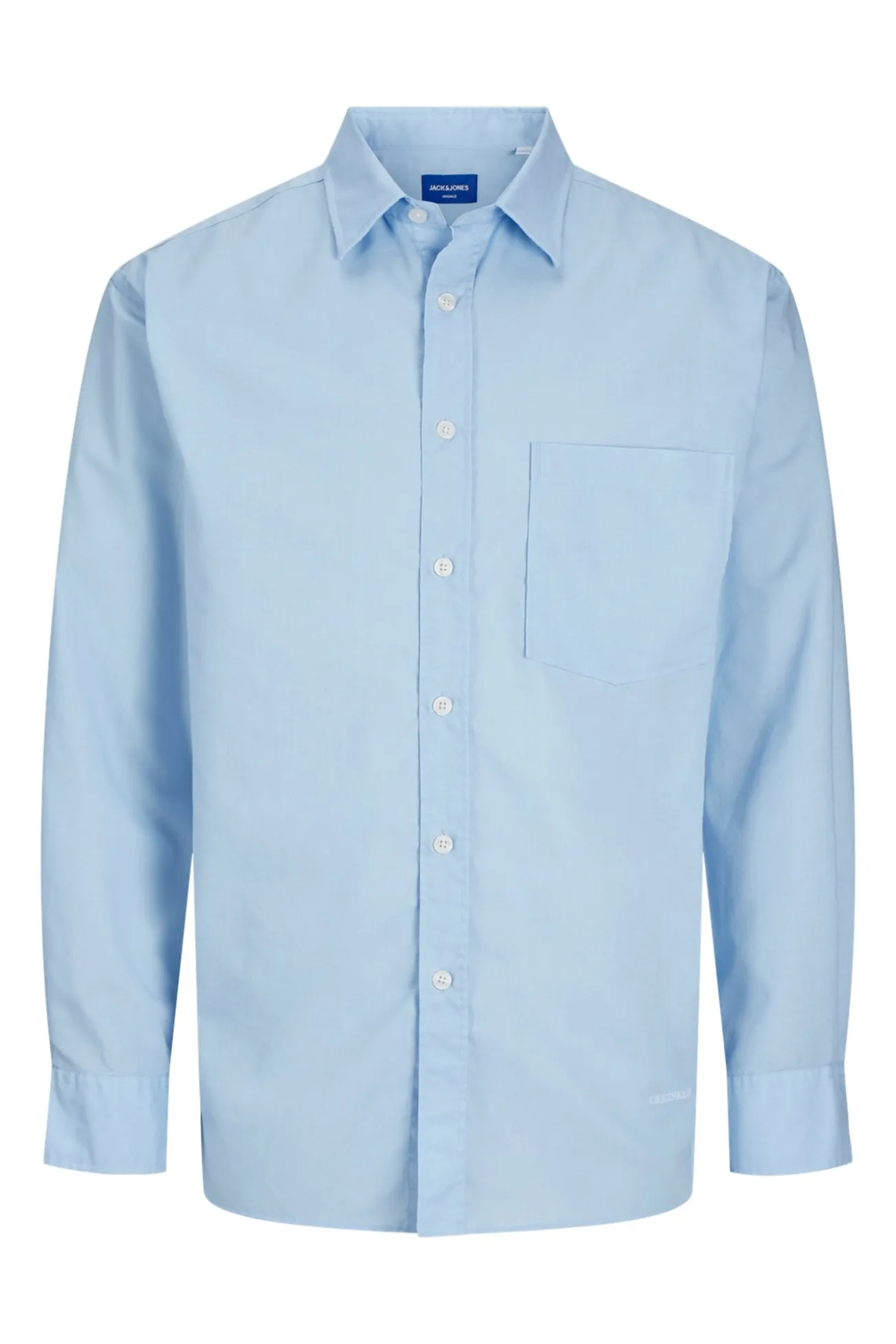 Camisa oxford com corte descontraído
