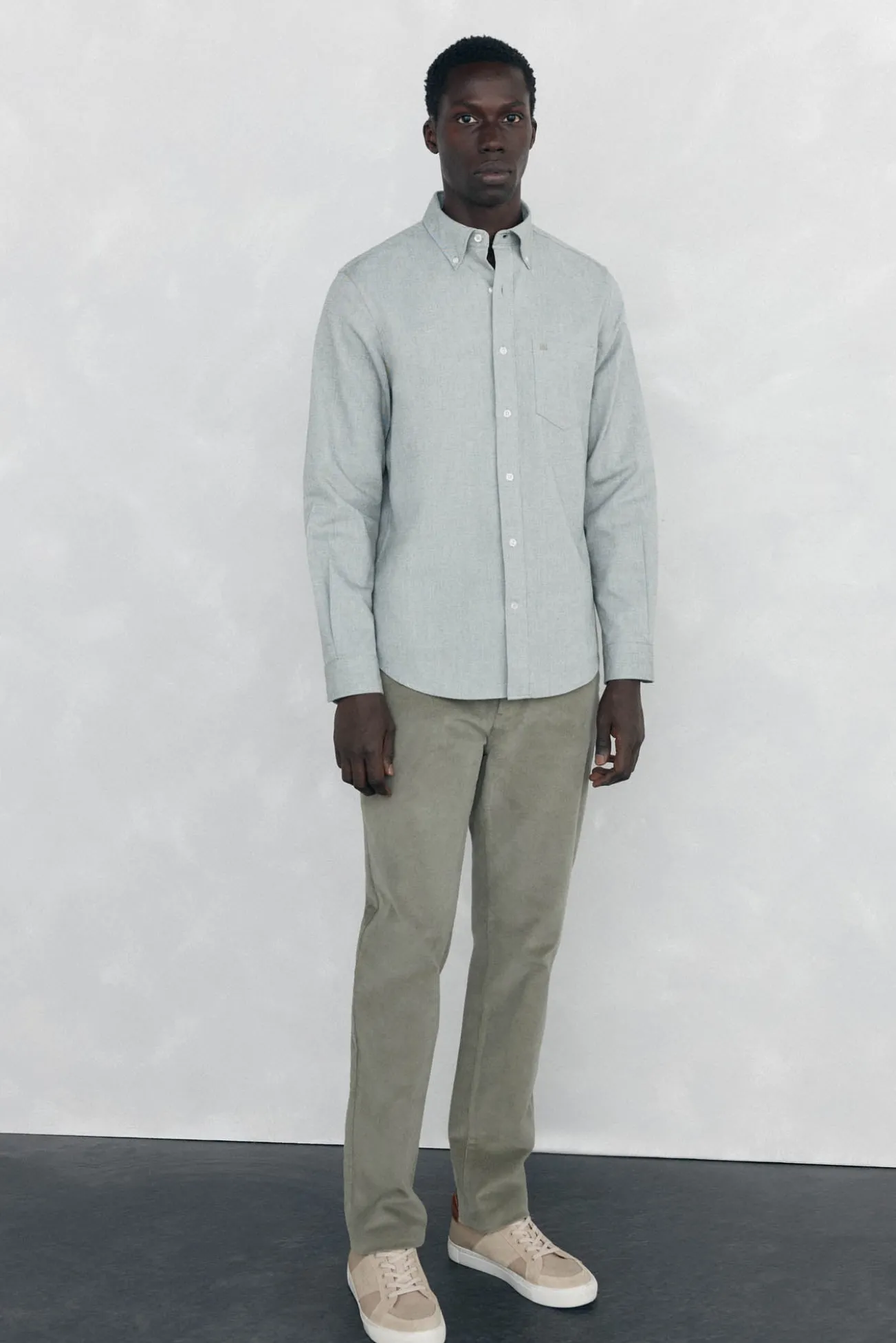 Camisa Oxford Lisa Escovada
