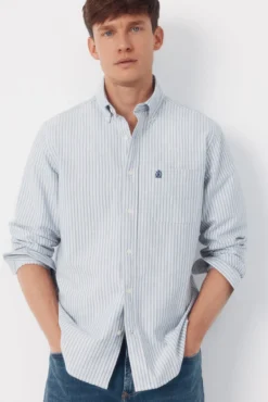 Camisa oxford riscas