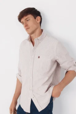 Camisa oxford riscas