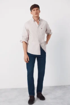 Camisa oxford riscas