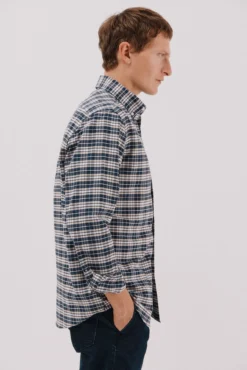 Camisa oxford xadrez