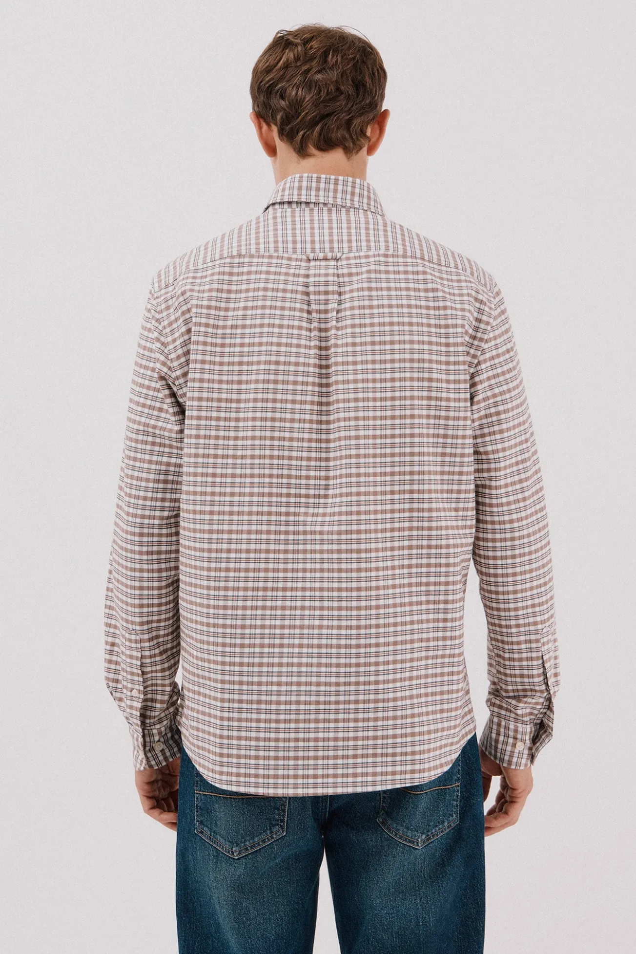 Camisa oxford xadrez