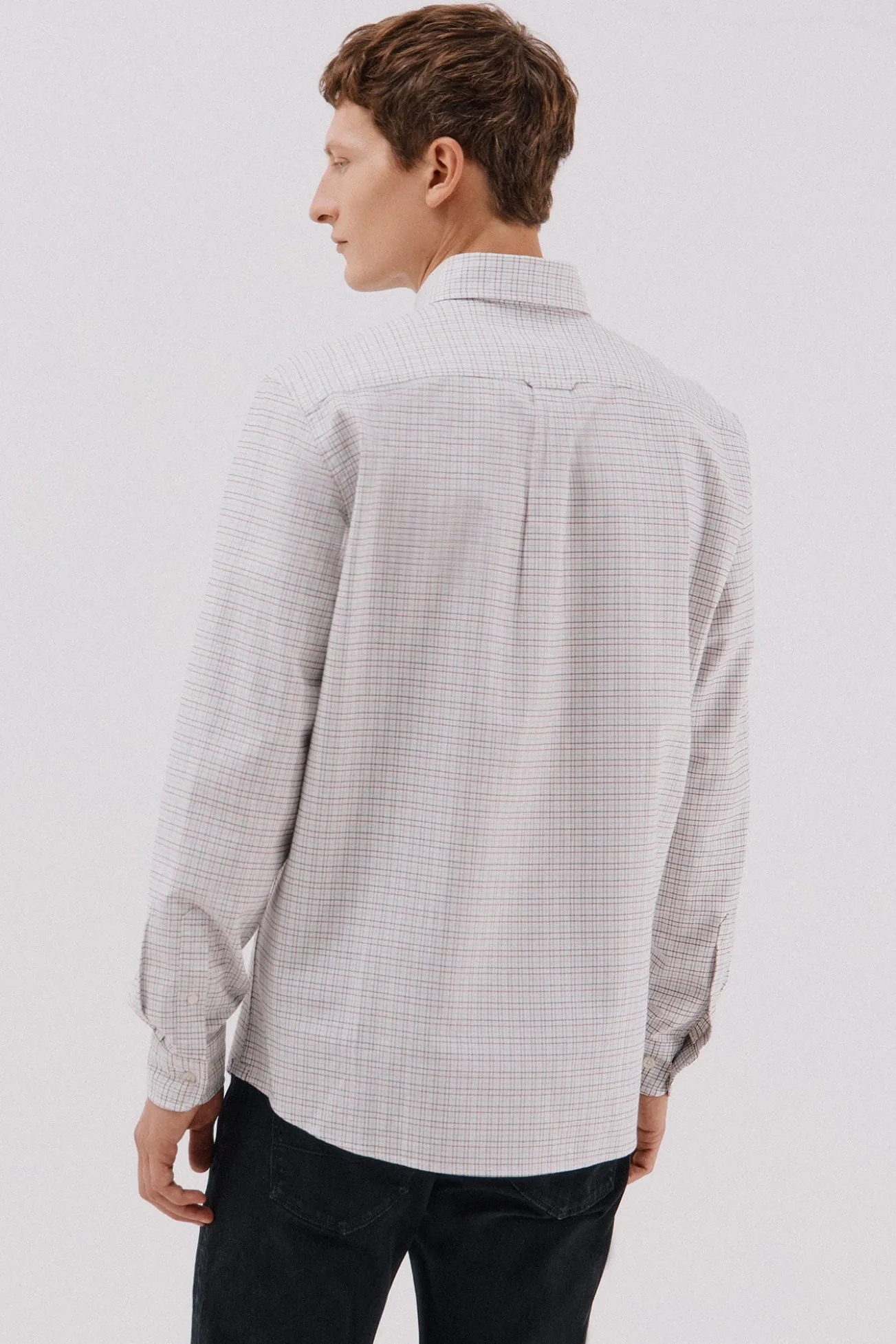 Camisa oxford xadrez