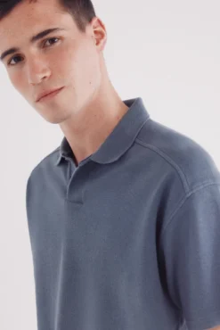 Camisa pólo waffle de regular fit