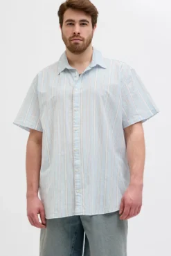 Camisa PLUS com ajuste relaxado