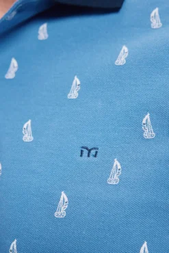 Camisa Polo Estampada