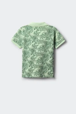 Camisa polo havaiana para criança