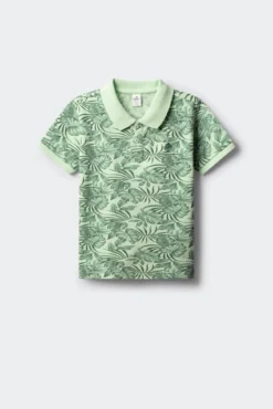Camisa polo havaiana para criança