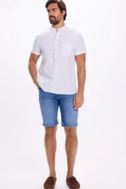 Camisa Polo Mao