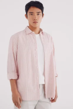 Camisa polo riscas
