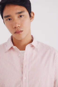 Camisa polo riscas