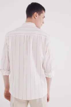 Camisa polo riscas